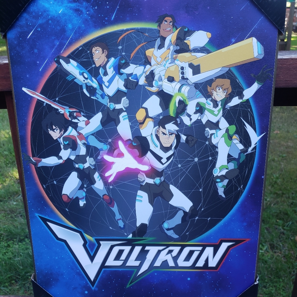 2018 VOLTRON Wall Sign / Wall Decoration (Hanging) - ABOUT 19.25" TALL